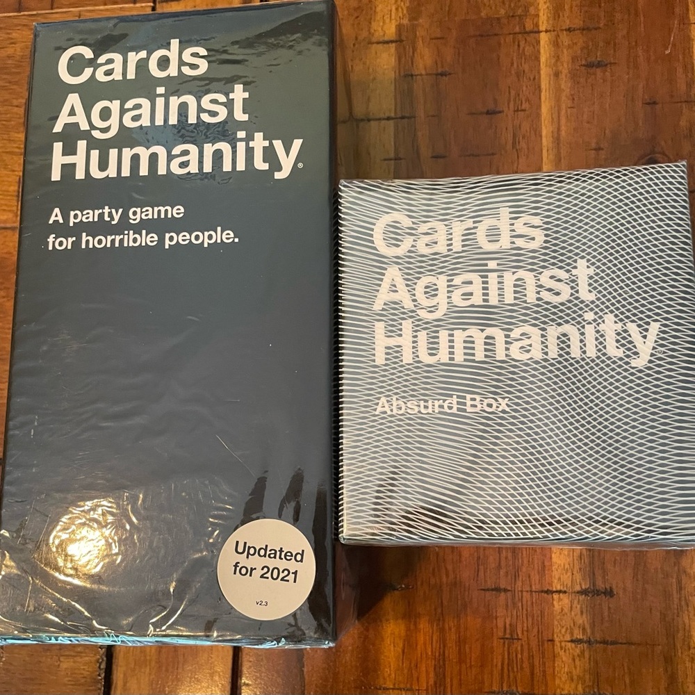 Cards Against Humanity and Absurd Box